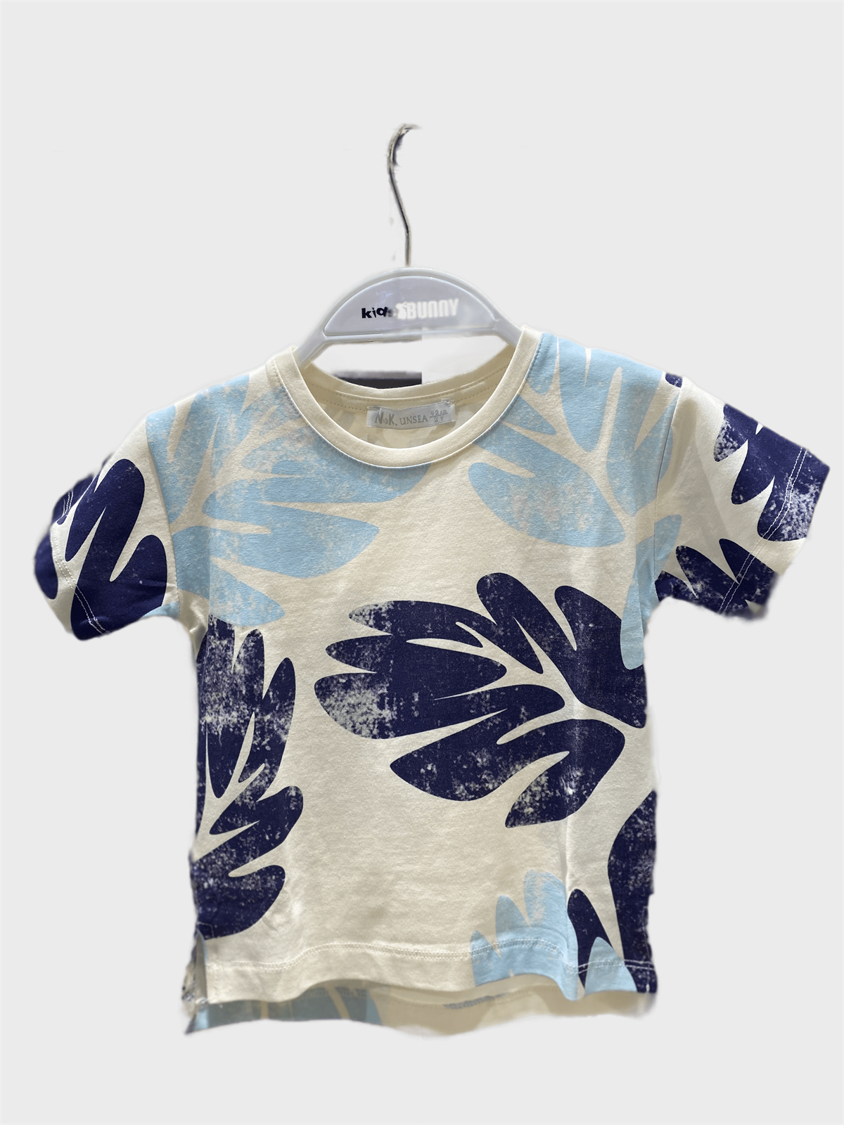 9 AY- 3 YAŞ YAPRAK TSHIRT - EKRU