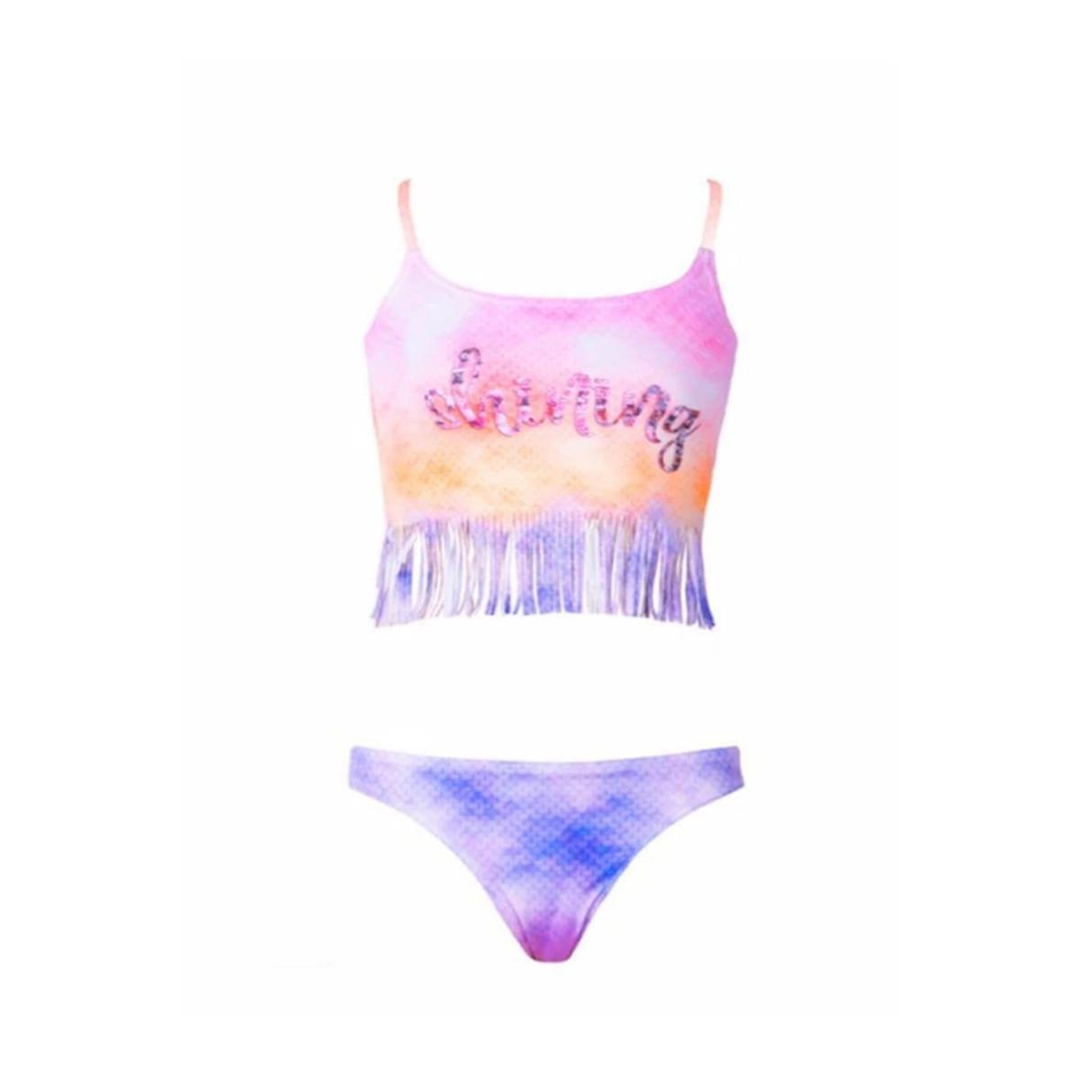 ALISTA TANKINI KIZ MAYO - PEMBE