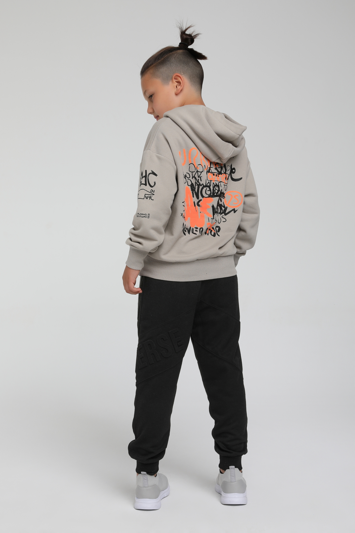 ALWAYS YAZILI KAPŞONLU ERKEK SWEAT