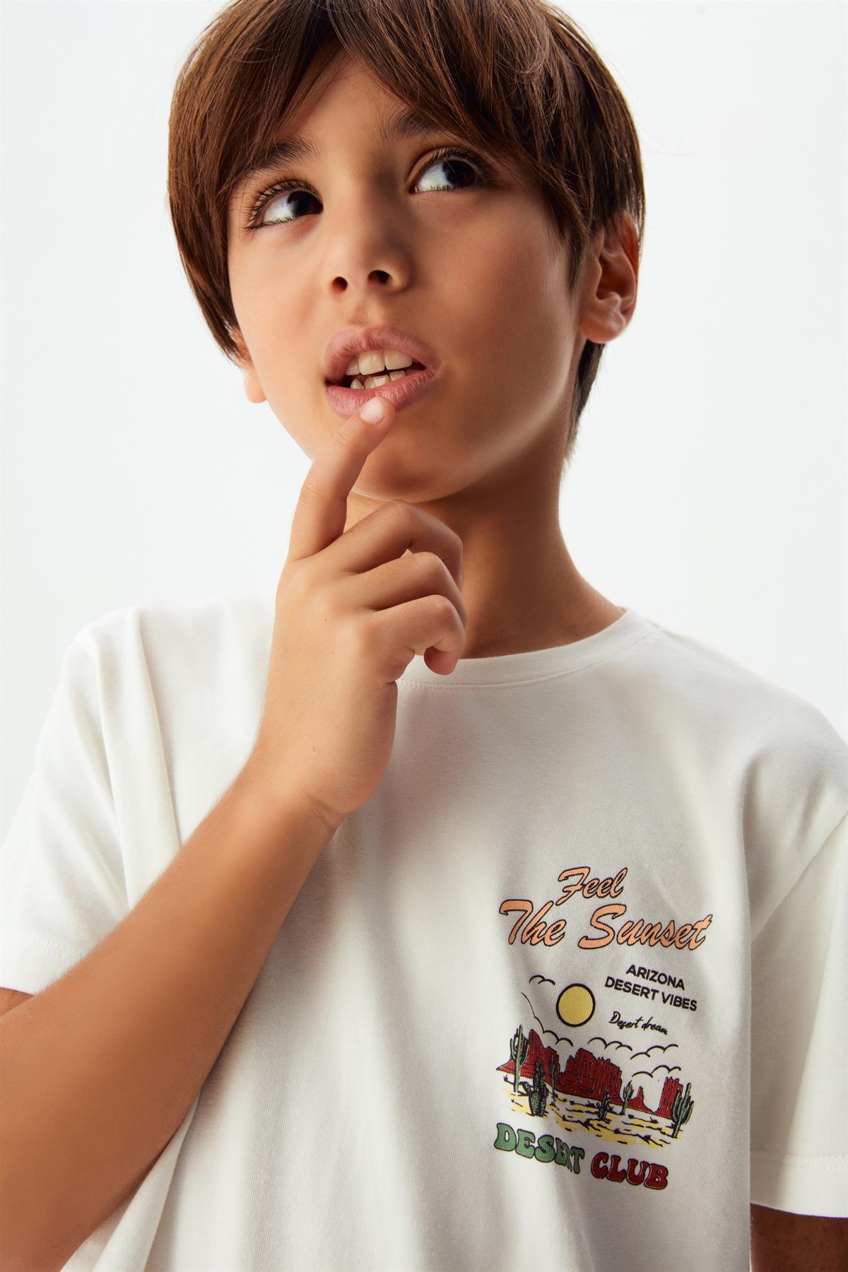 ARIZONA BASKILI T-SHIRT