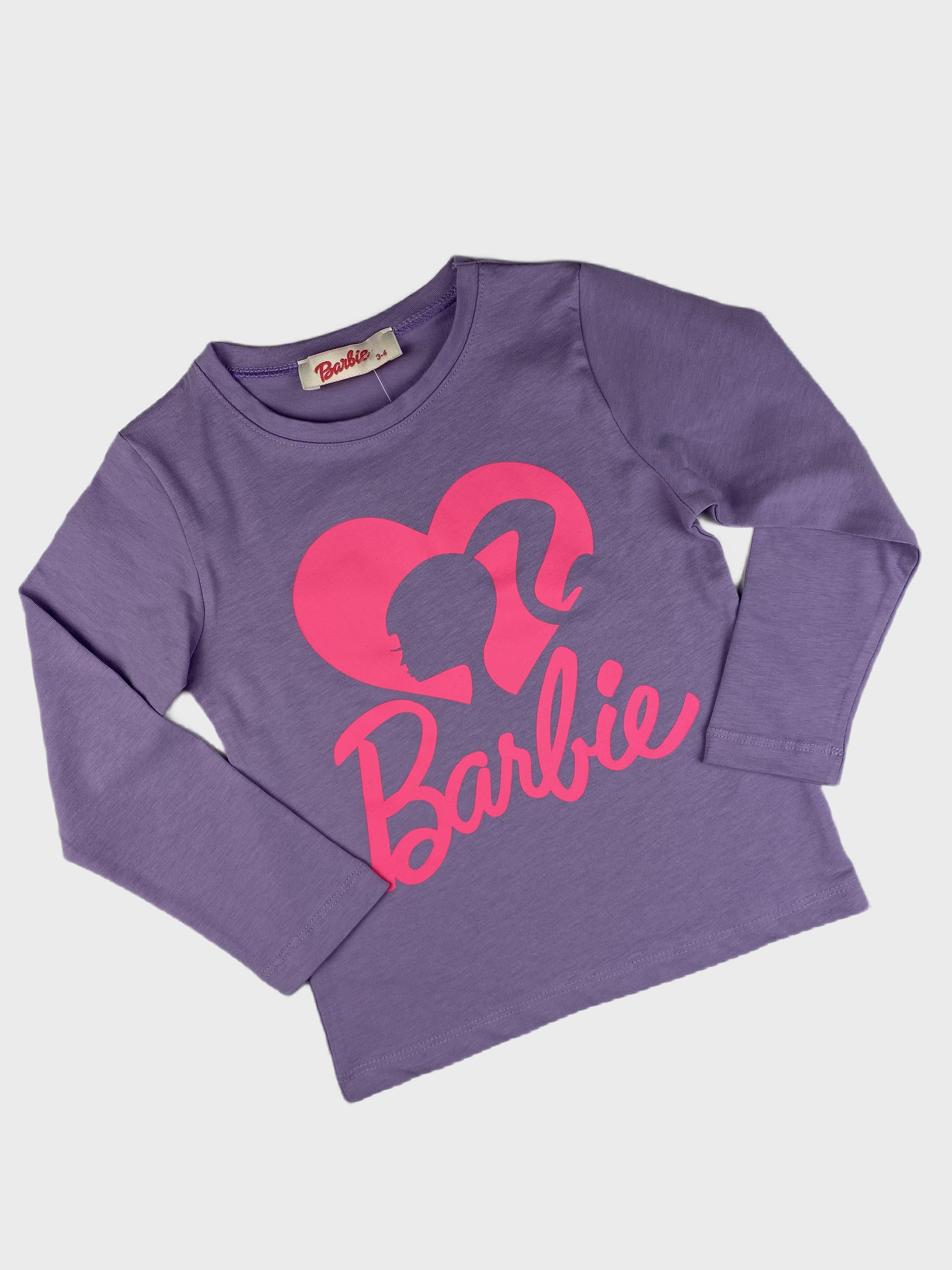 BARBİE BASKILI KIZ BADİ