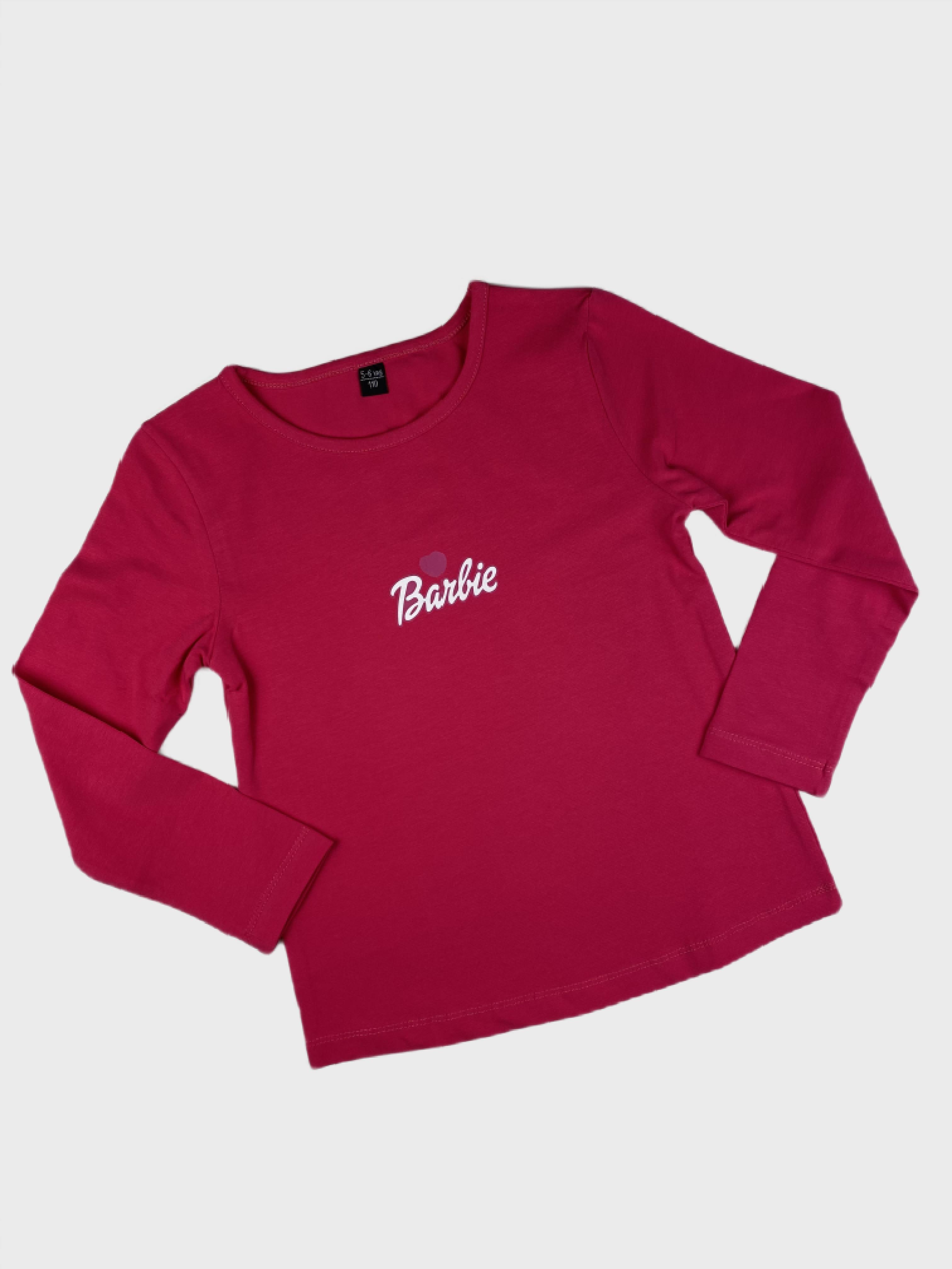 BARBİE BASKILI KIZ BADİ