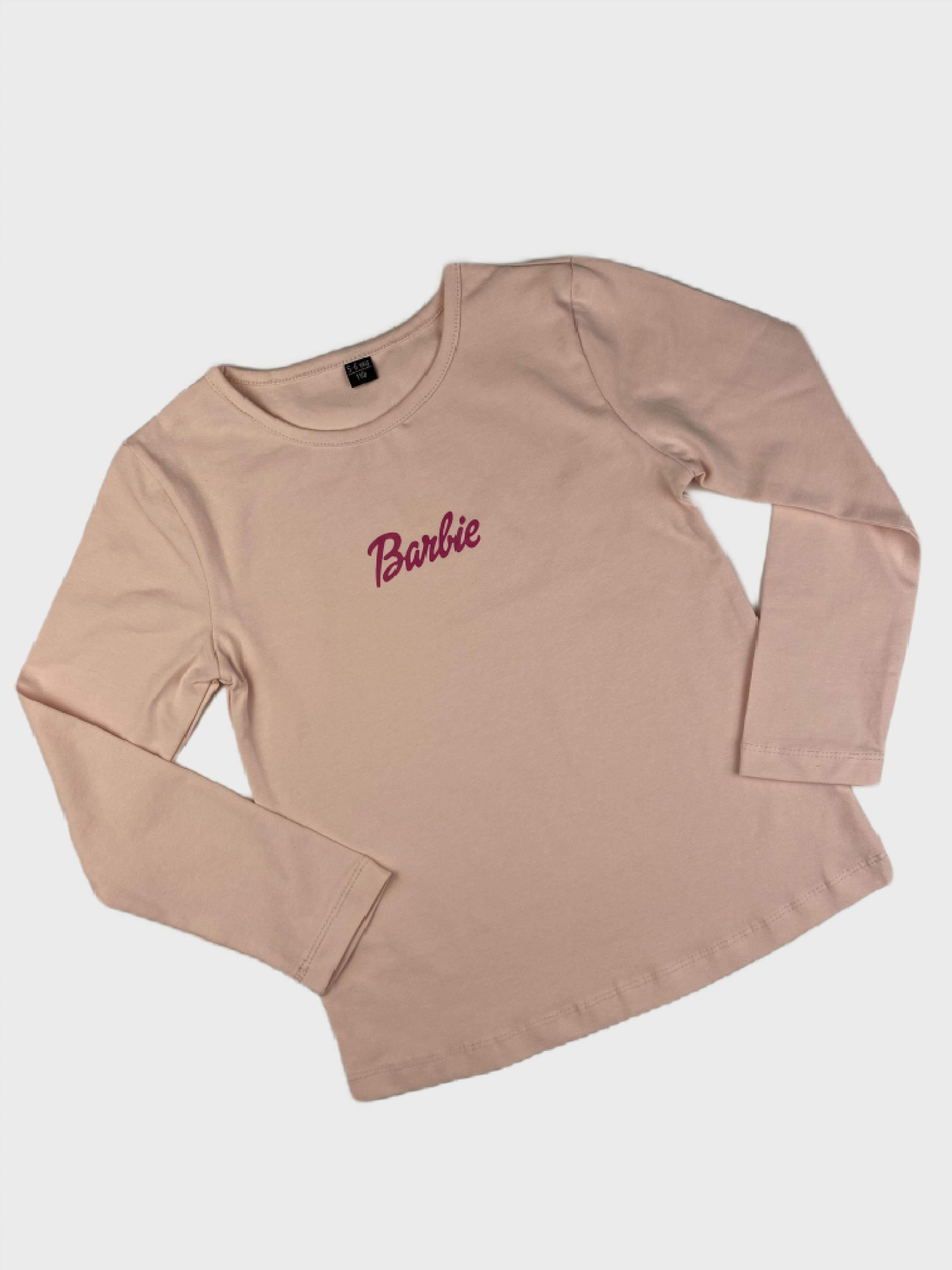 BARBİE BASKILI KIZ BADİ