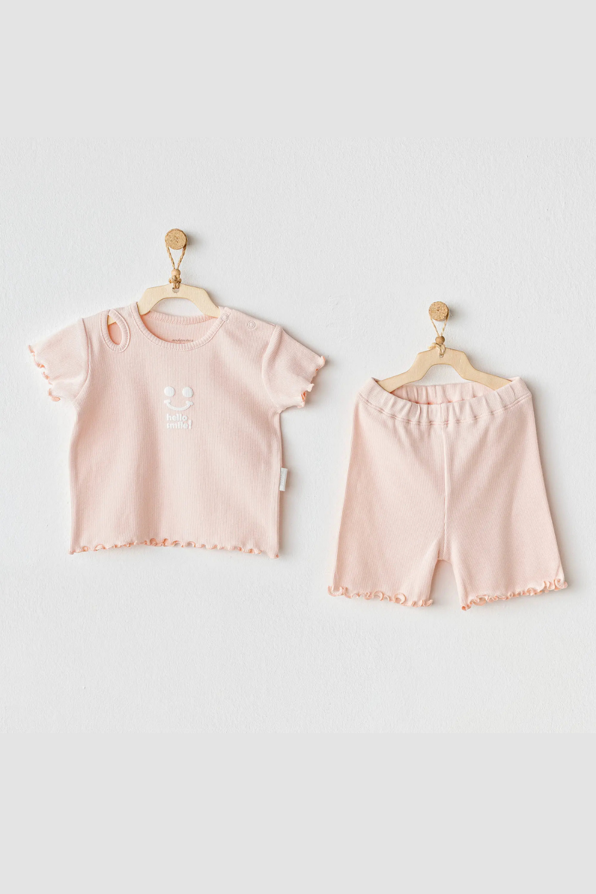 Basic Bebe Takım - Somon