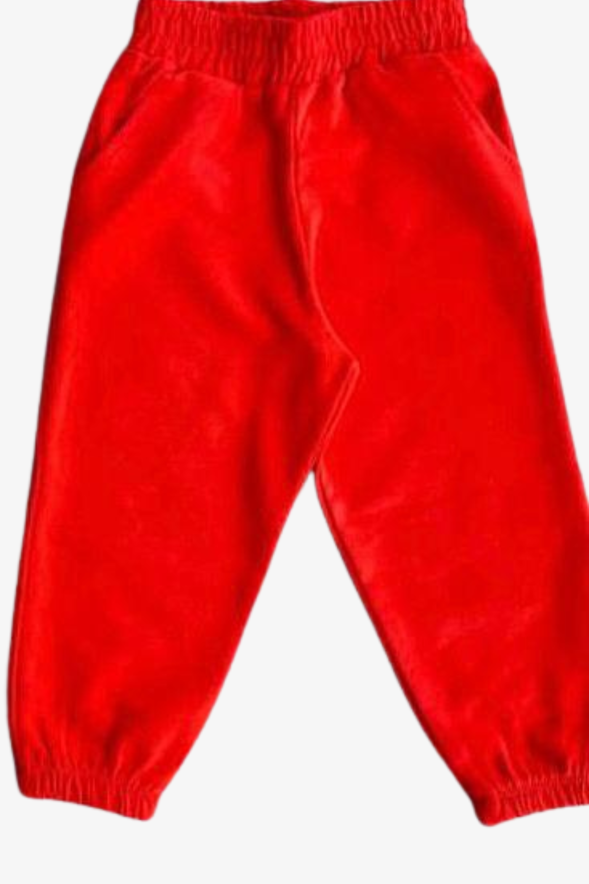 Basic Bebek Eşofman Altı - Kırmızı