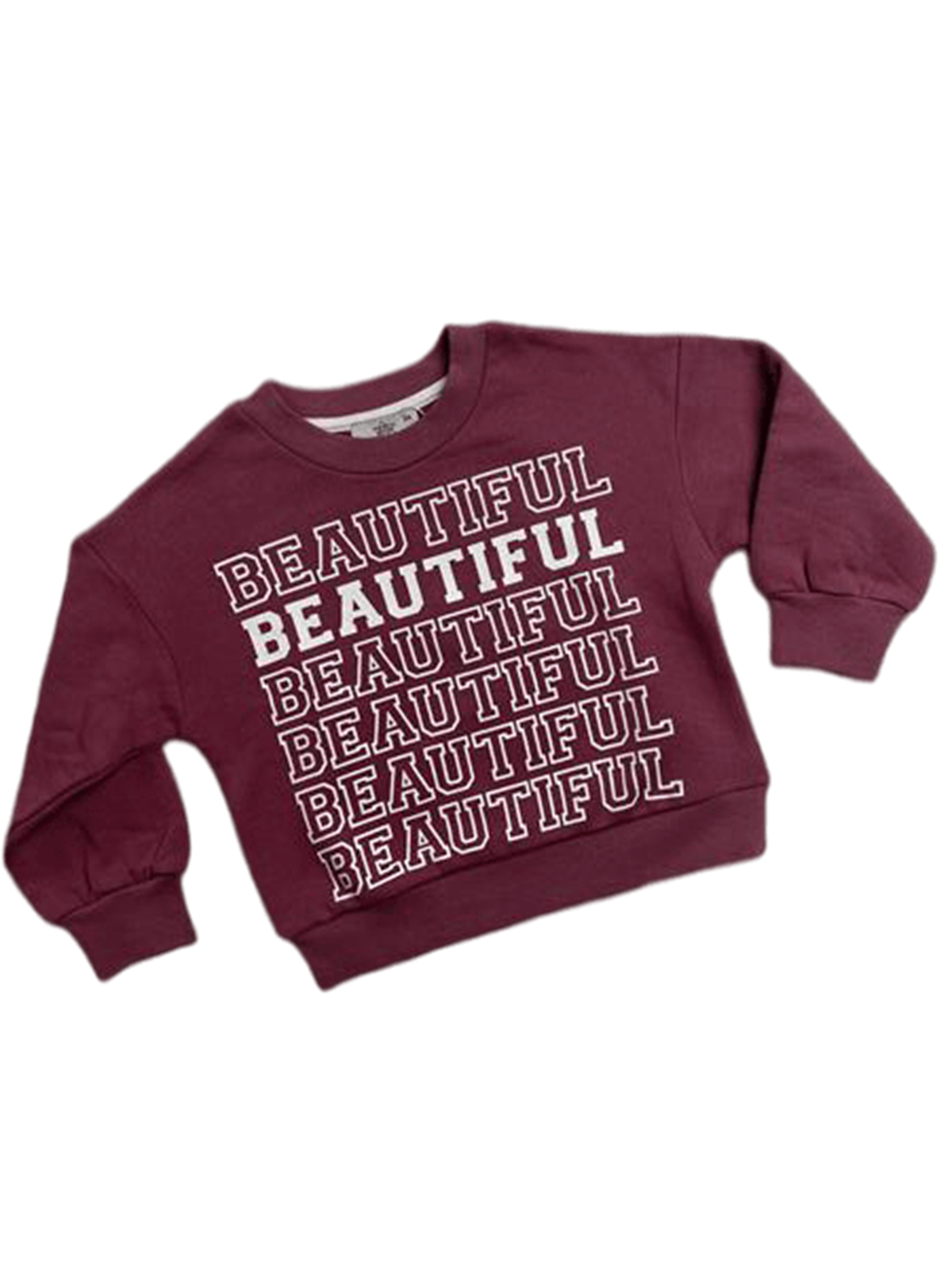 BEAUTIFUL YAZILI KIZ SWEAT