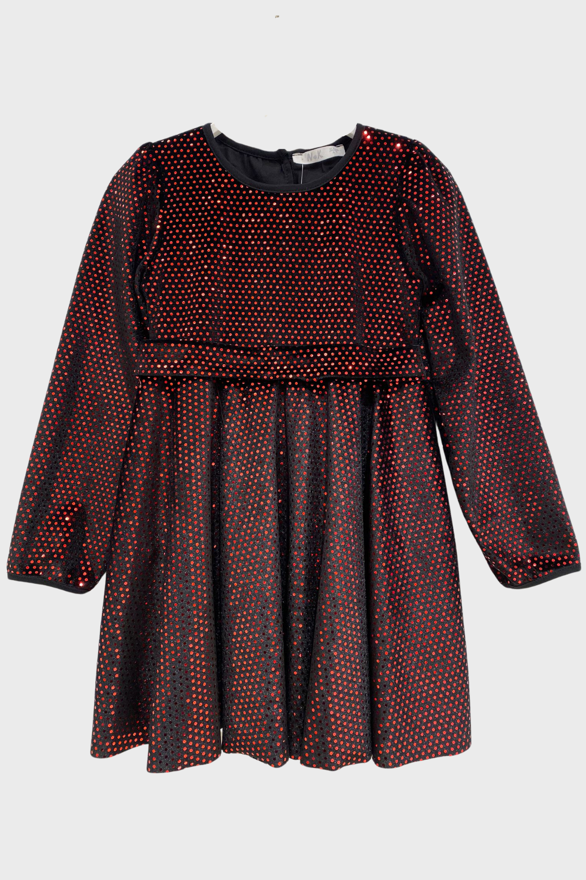 BENEKLİ KIZ ELBİSE