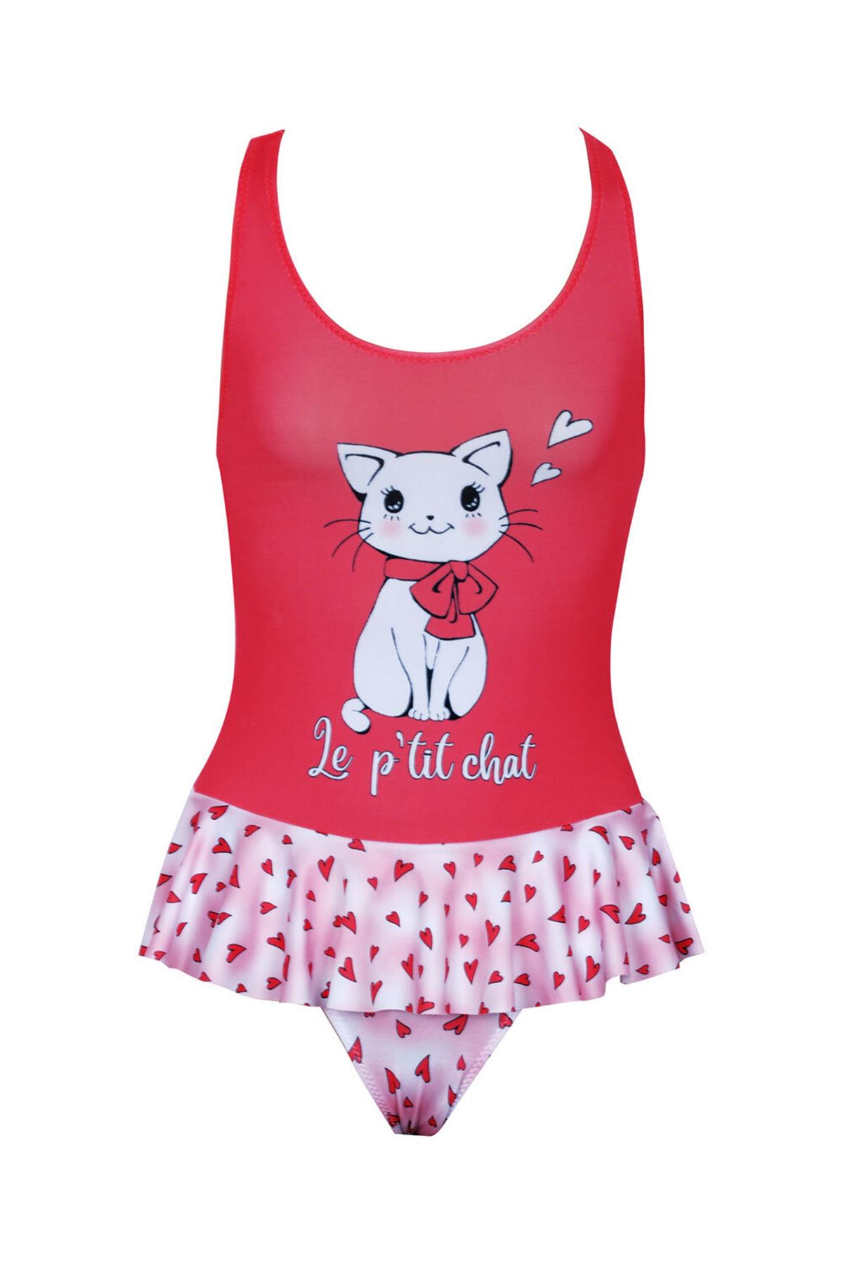 CHARLOTTE COSTU KIZ MAYO - PEMBE