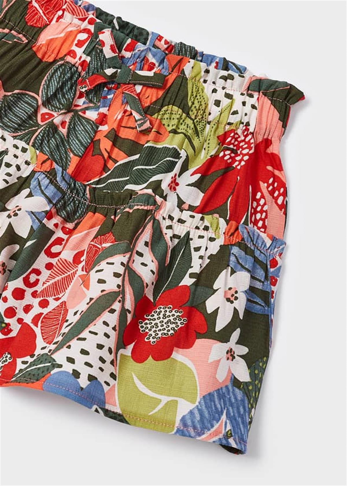 ÇİCEKLİ ŞORT ETEK