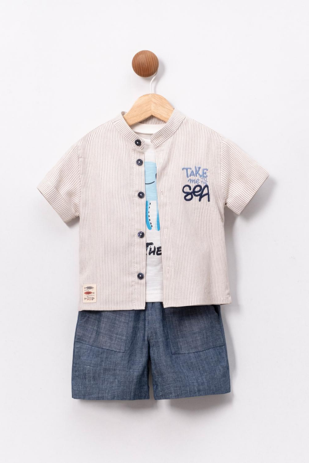 CUMİNO Kyle 3'lü Erkek Takım - Mavi