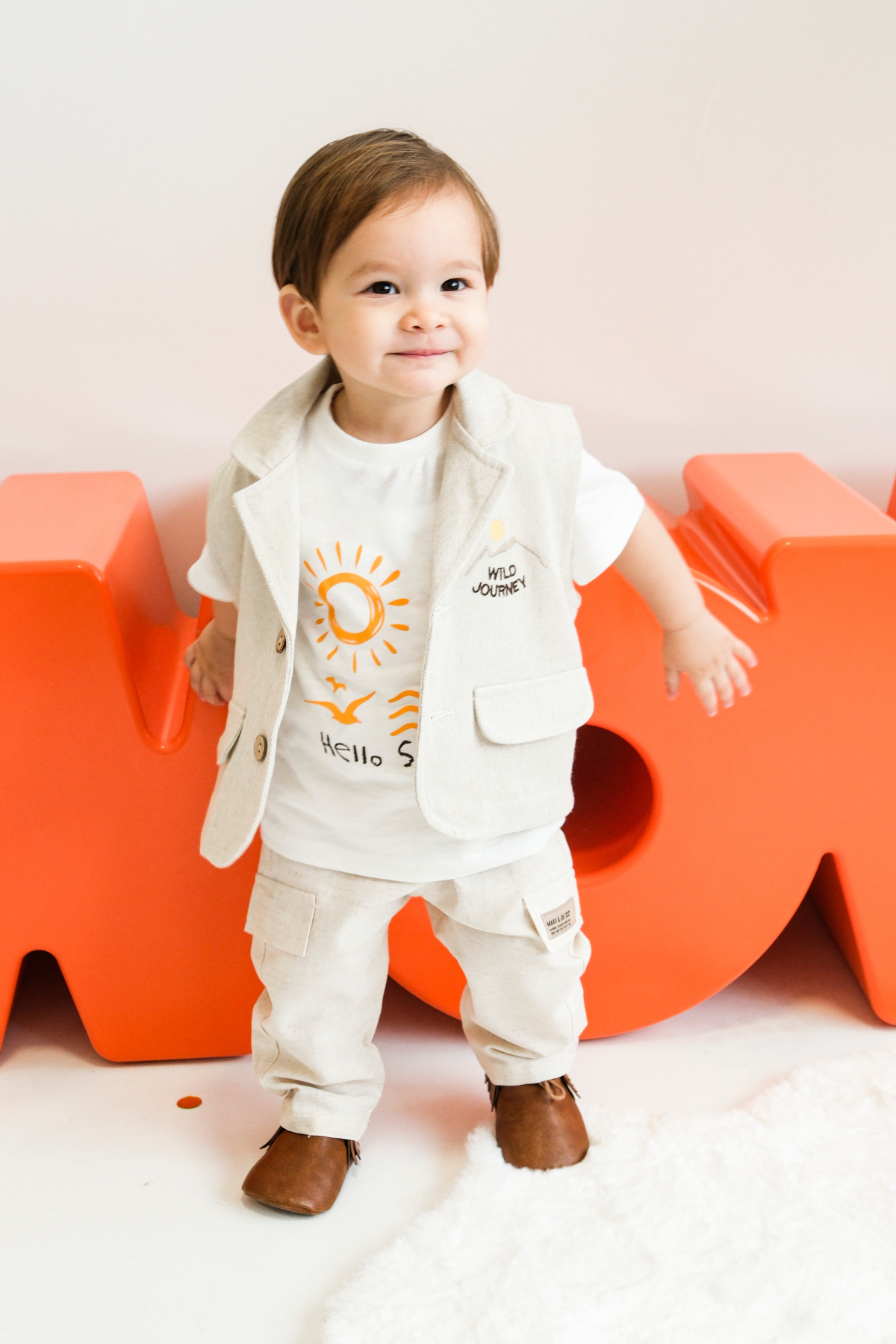 CUMİNO Wild Journey 3'lü Takım - Bej