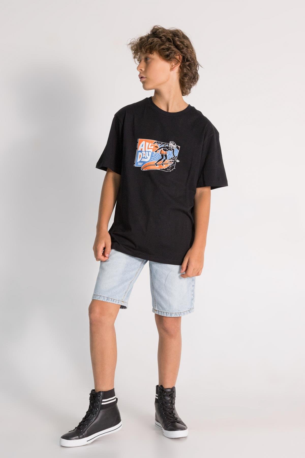 DMB ALL DAY YAZILI ERKEK T-SHIRT