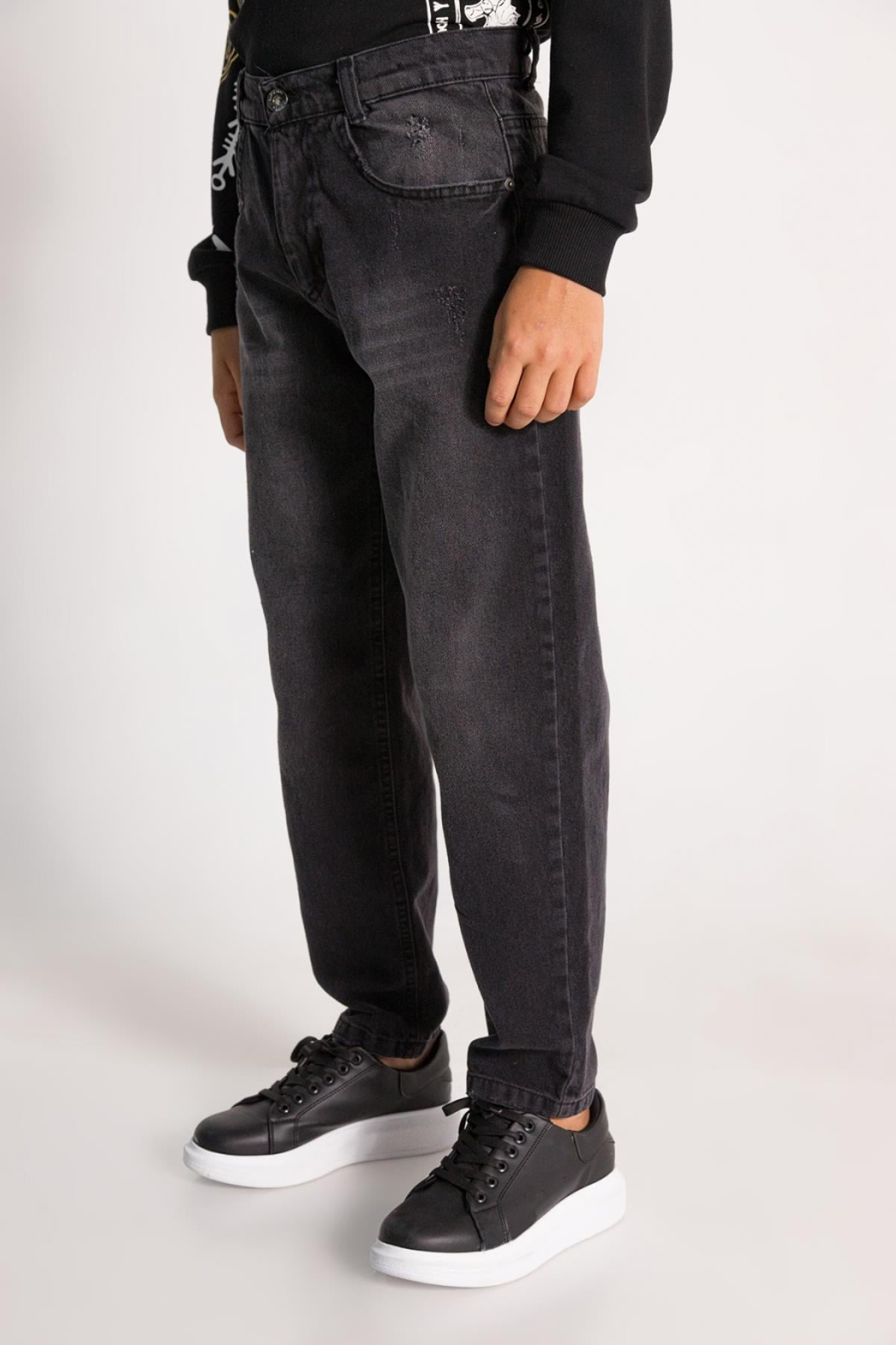 Dmb Erkek Kot Pantolon - Siyah