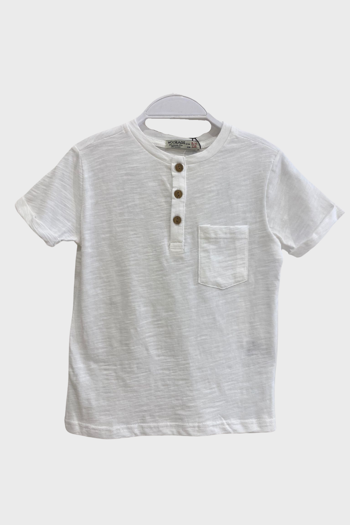 DÜĞMELİ ERKEK T-SHIRT