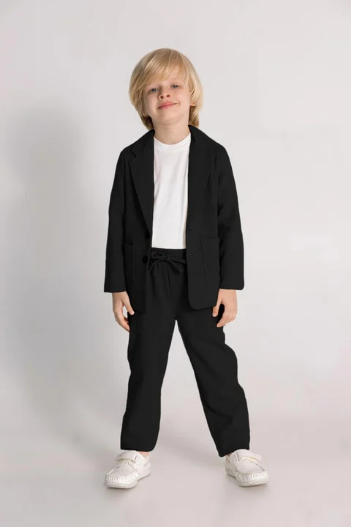 Erkek 3'lü Takım - Siyah