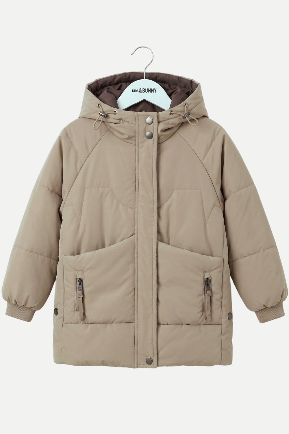 Erkek Çocuk Basic Mont - Bej