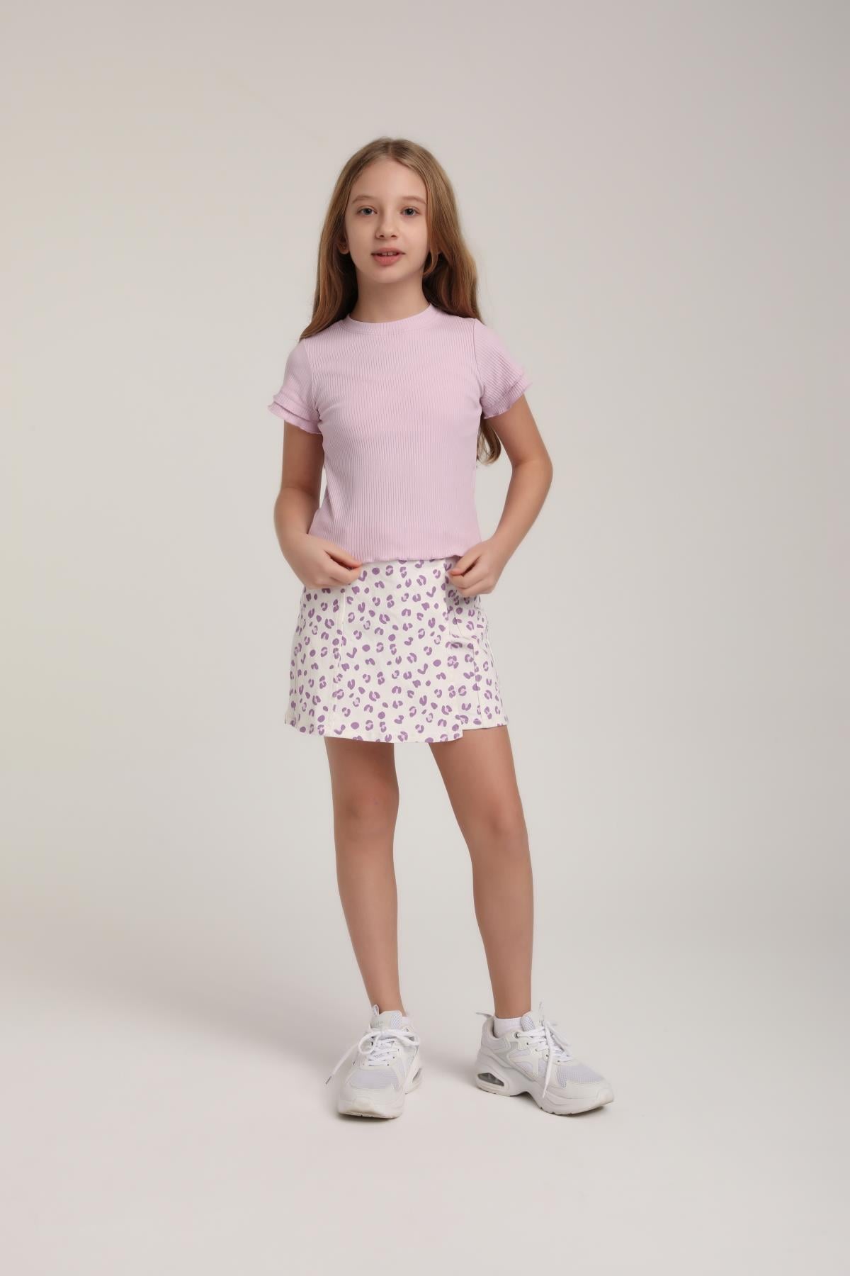 ESCABEL Basic Kız Badi - Lila