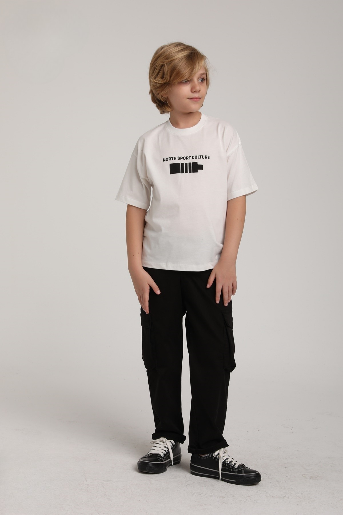 ESCABEL North Sport Tişört - Beyaz