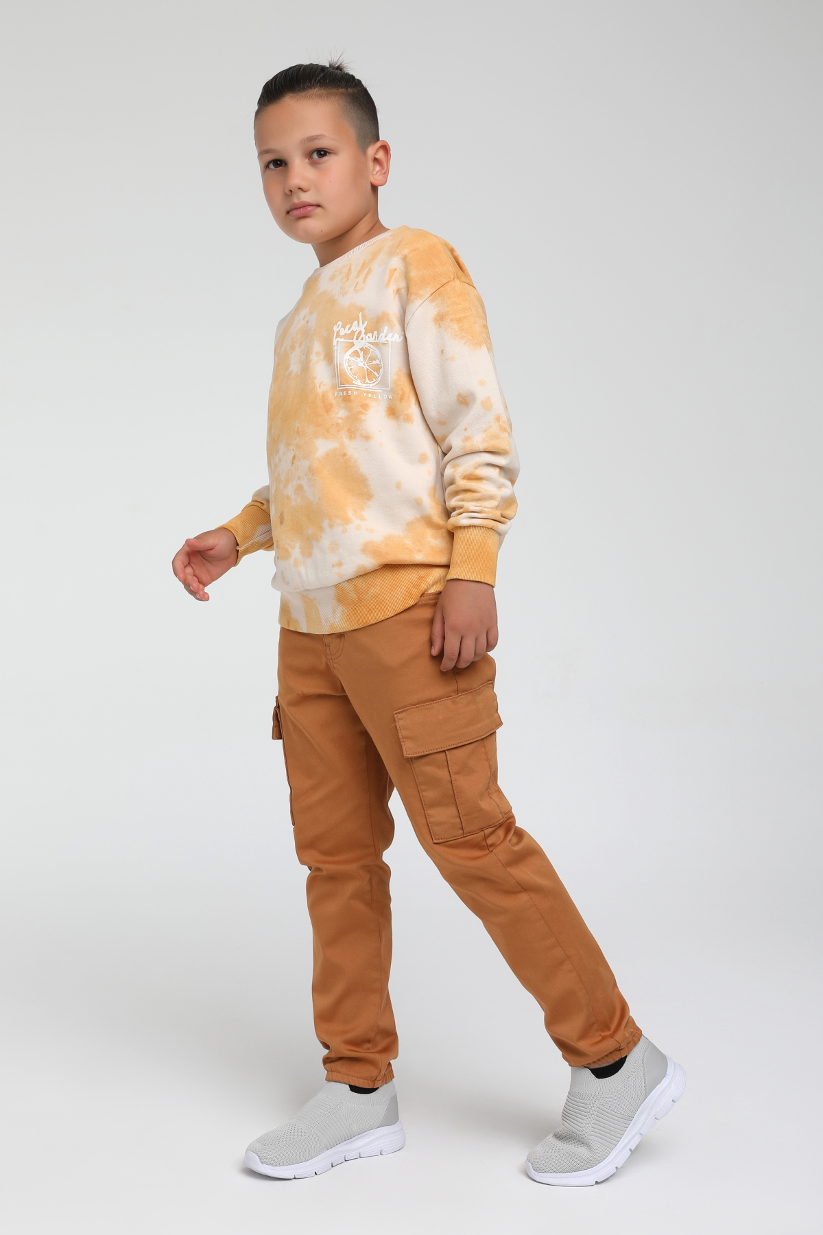 FRESH YELLOW BATİK ERKEK SWEAT