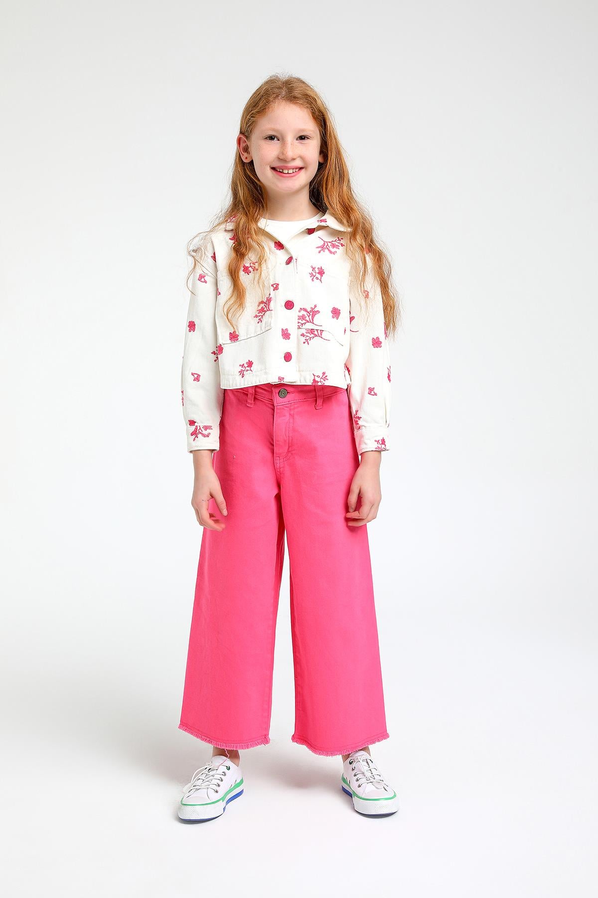 FUŞYA ÇİCEK  DETAYLI  CEKET