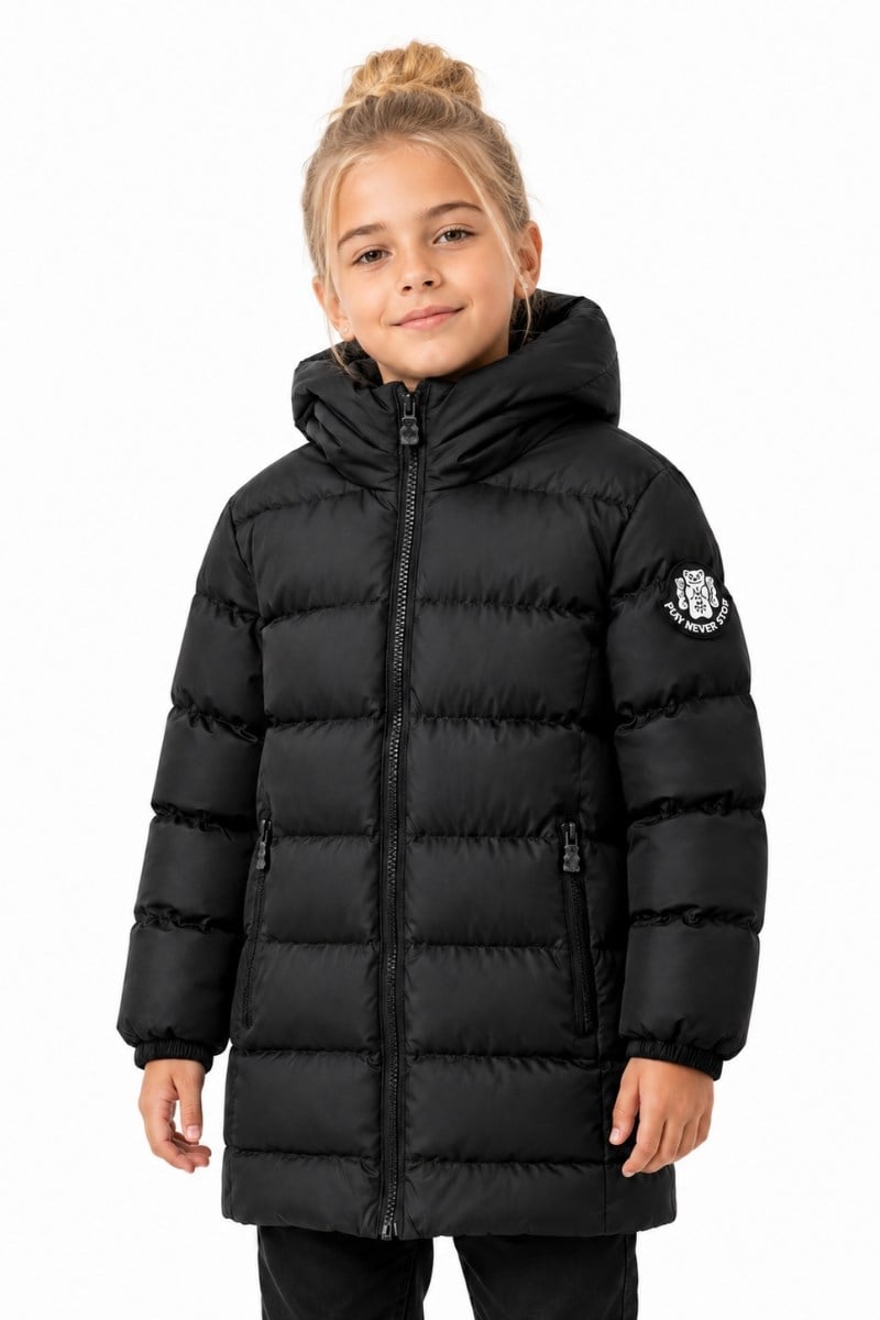 HARIBO Düz Mont - Siyah