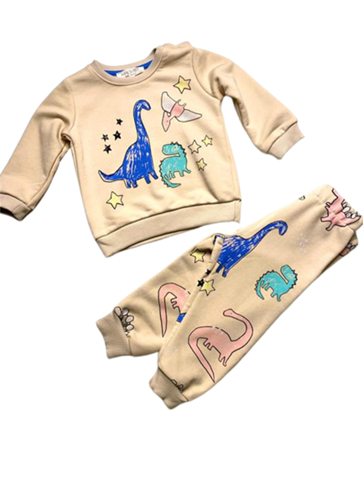 HAYVAN FİGÜRLÜ ERKEK BEBE TAKIM