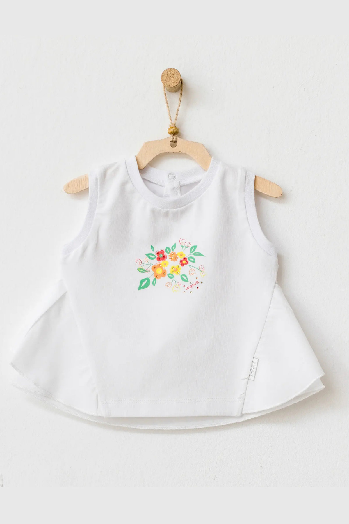 Hello Sunshine Bebe Tişört - Beyaz