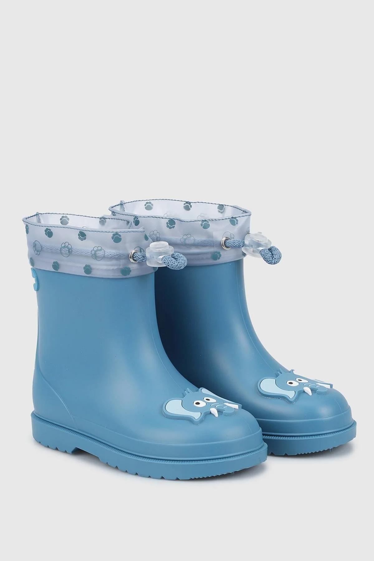 İgor Fil Baskılı Erkek  Bot - Mavi