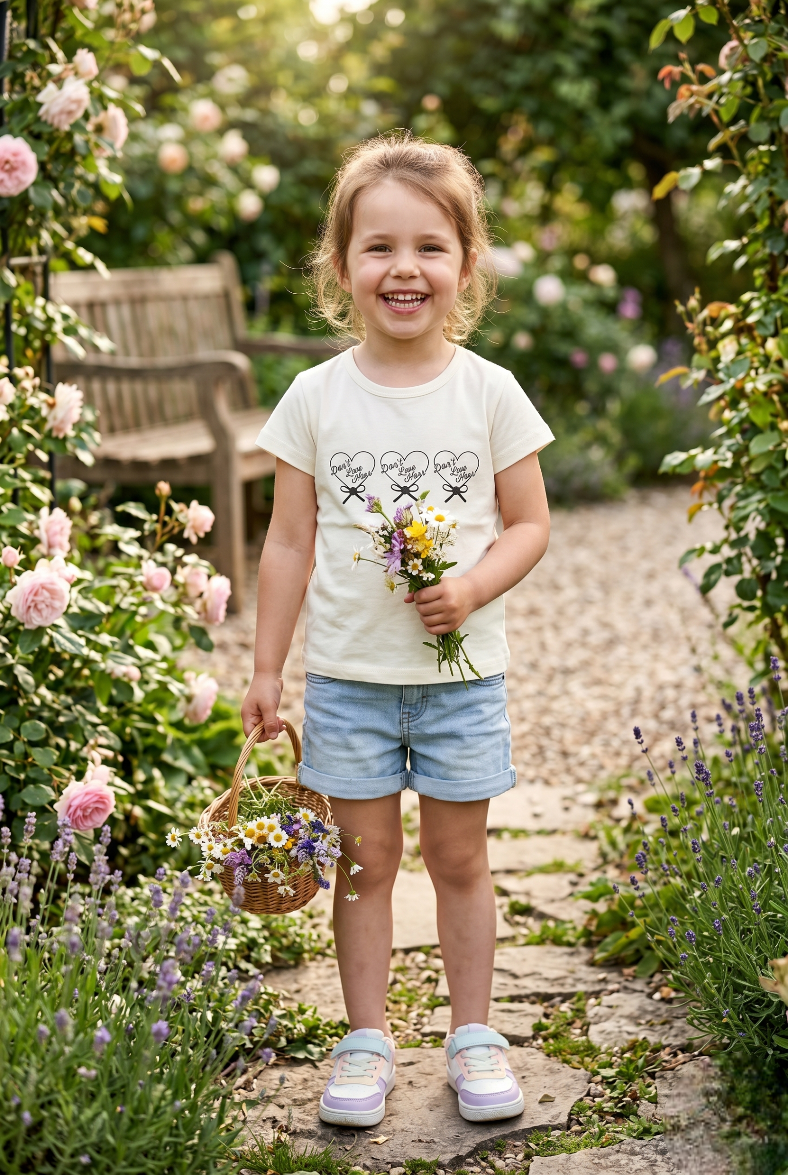 Kalpli Kız Badi - Ekru