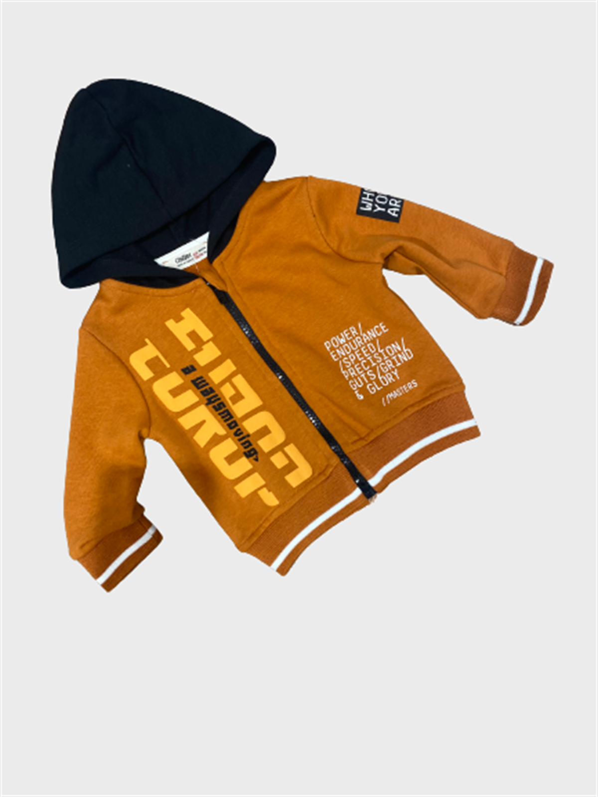 KAPŞONLU ERKEK BEBE SWEAT