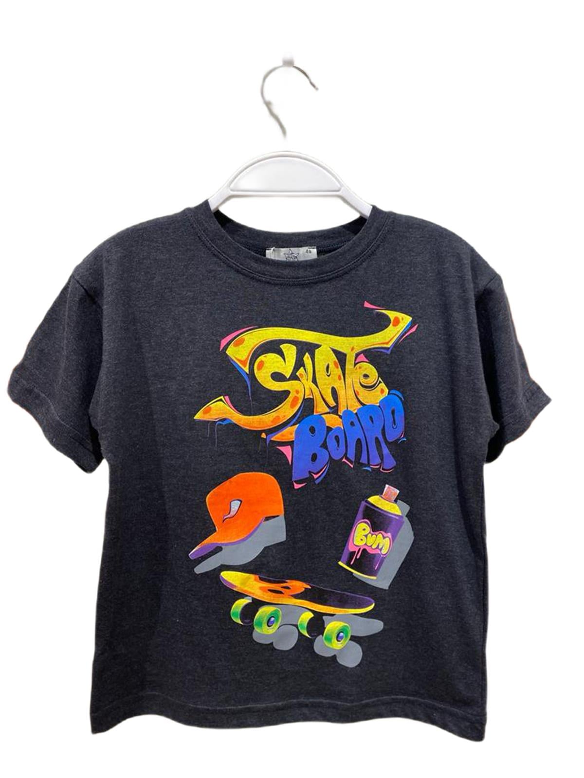 KAYKAY BASKILI T-SHIRT