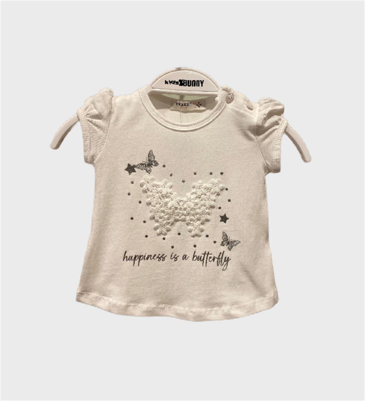 KELEBEKLİ BEBE KIZ T-SHIRT
