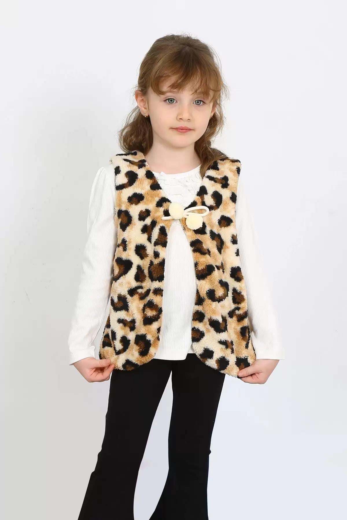 LEOPAR KIZ YELEK