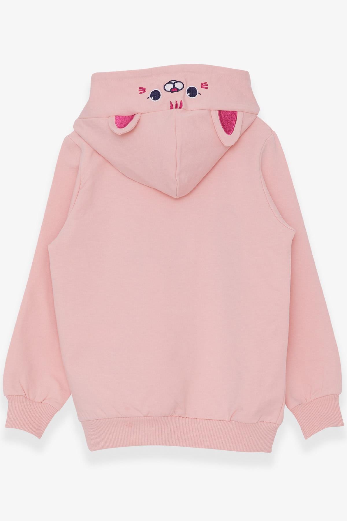 LOVE YAZILI KAPŞONLU KIZ SWEAT
