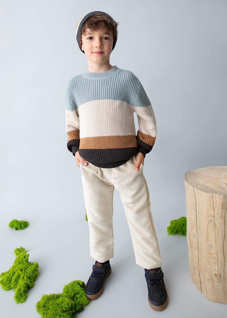MAYORAL Fitilli Erkek Pantolon - Krem