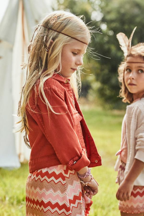 MAYORAL Gabardin Kız Ceket - Kiremit