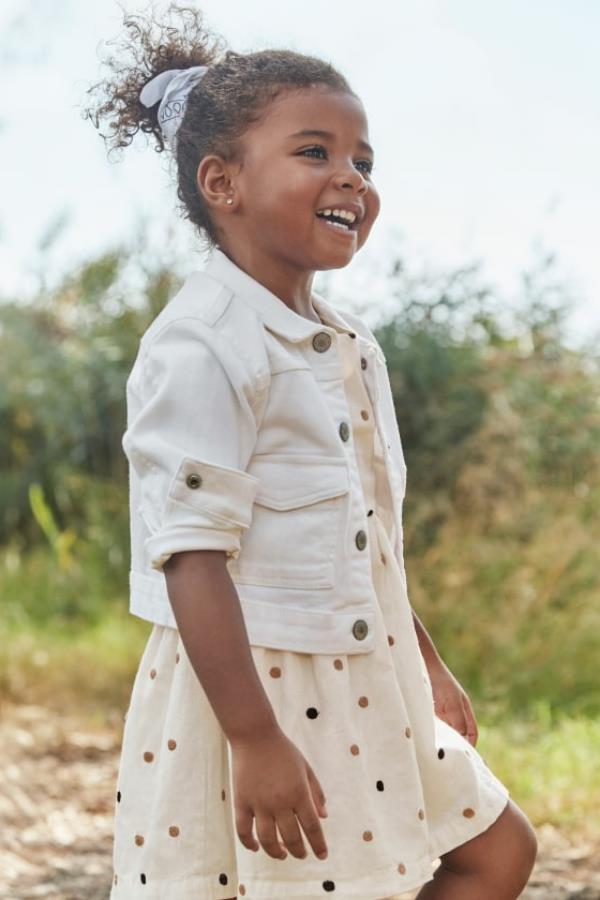 MAYORAL Gabardin Kız Ceket - Krem