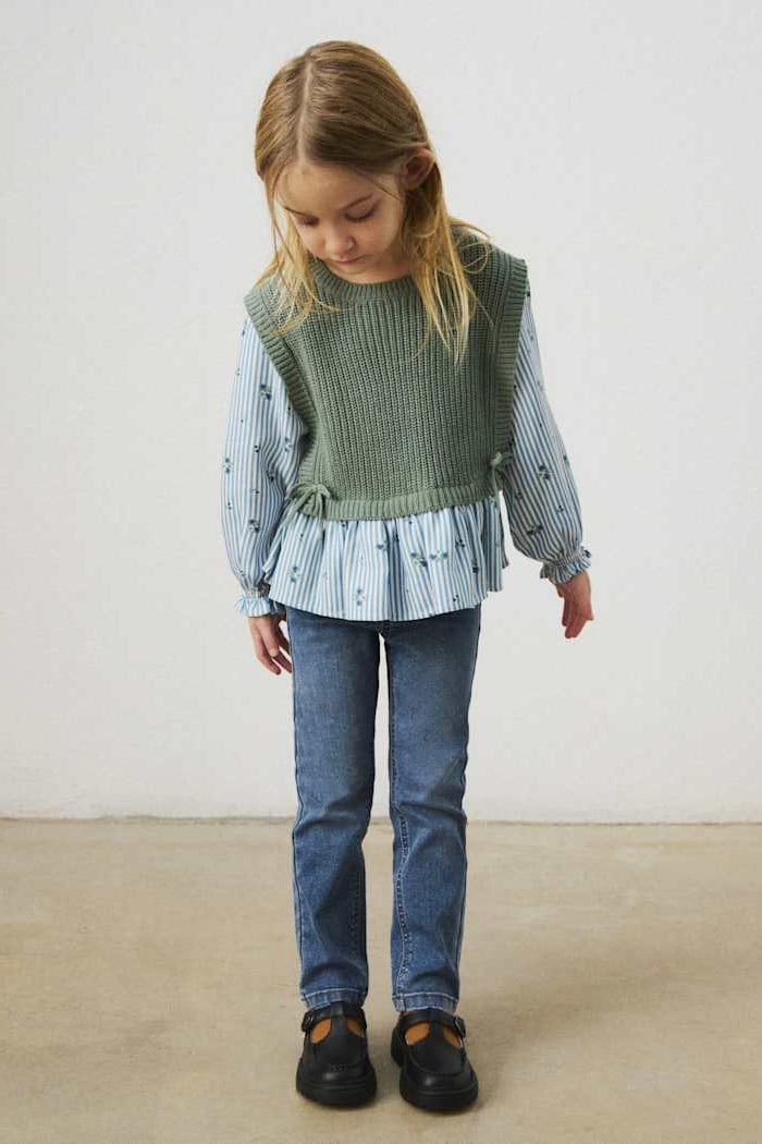 MAYORAL Kız Denim Pantolon - Lacivert