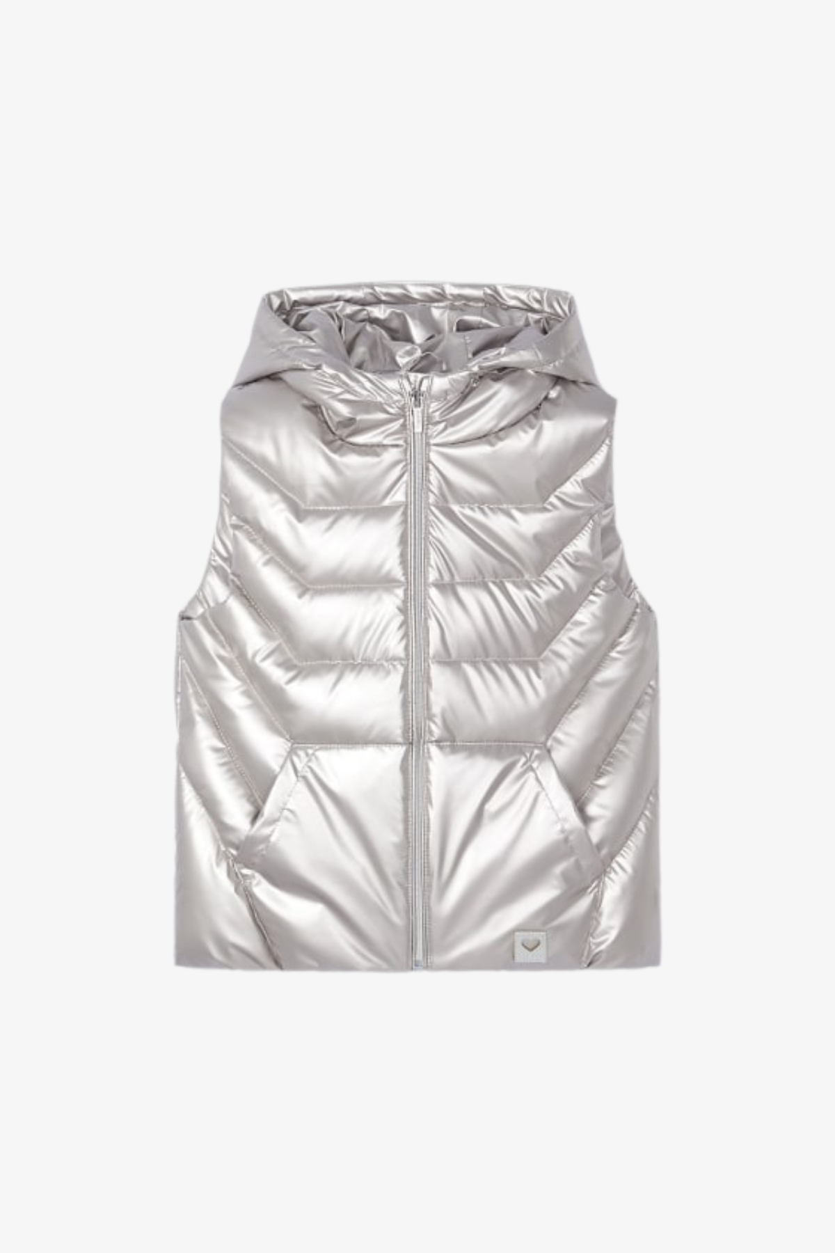 Mayoral Kız Şişme Yelek - Gümüş