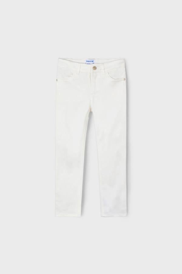 MAYORAL Likralı Kız Pantolon - Krem