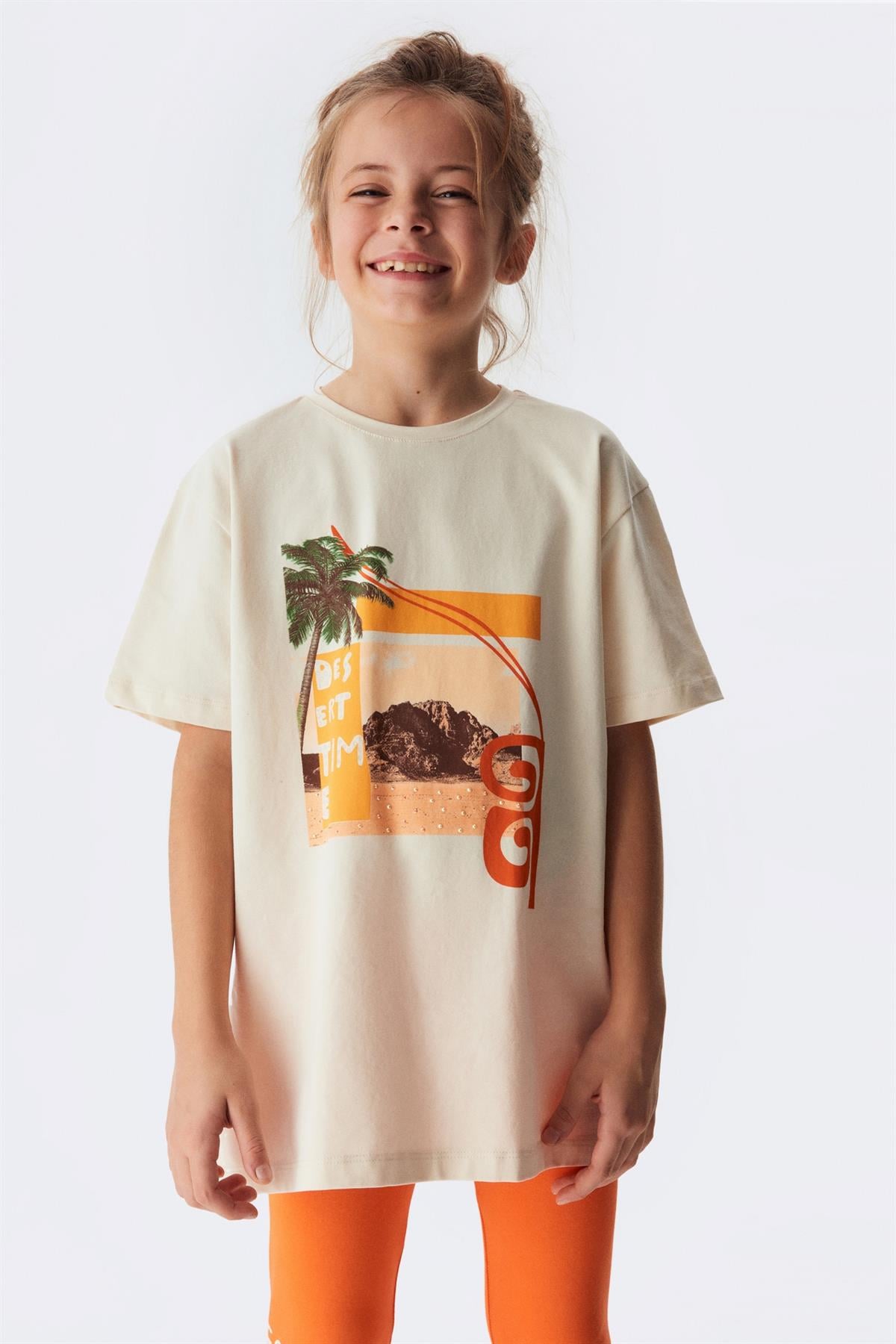PALMİYELİ T-SHIRT
