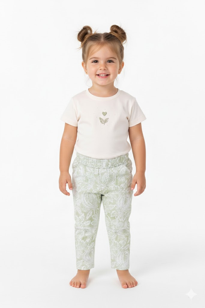 Powder Pantolon Kız - Yeşil