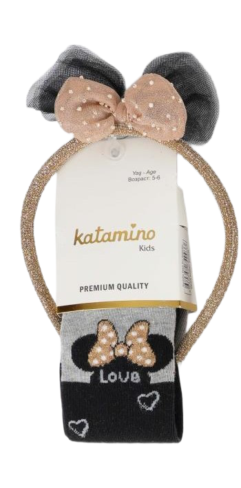 SEMİLA TAÇLI KIZ KÜLOTLU ÇORAP