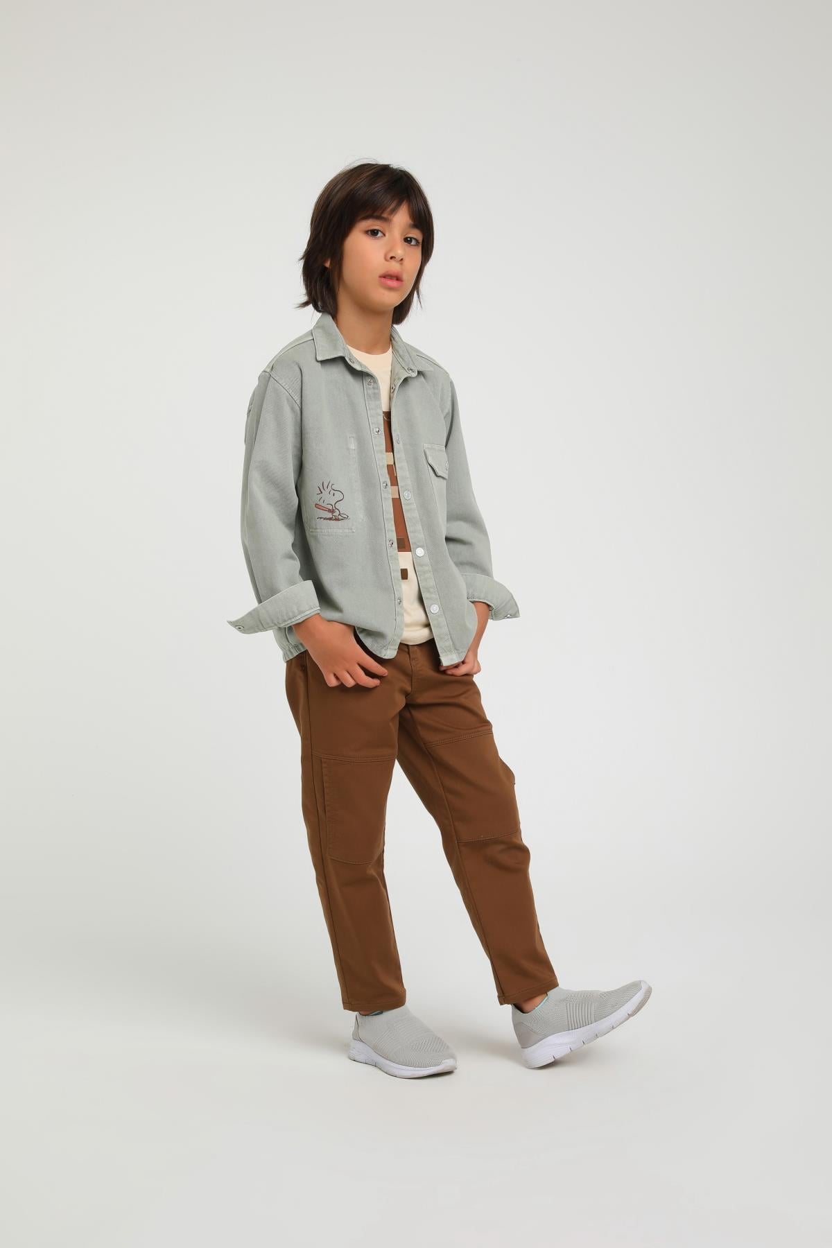 SNOOPY ERKEK GÖMLEK CEKET