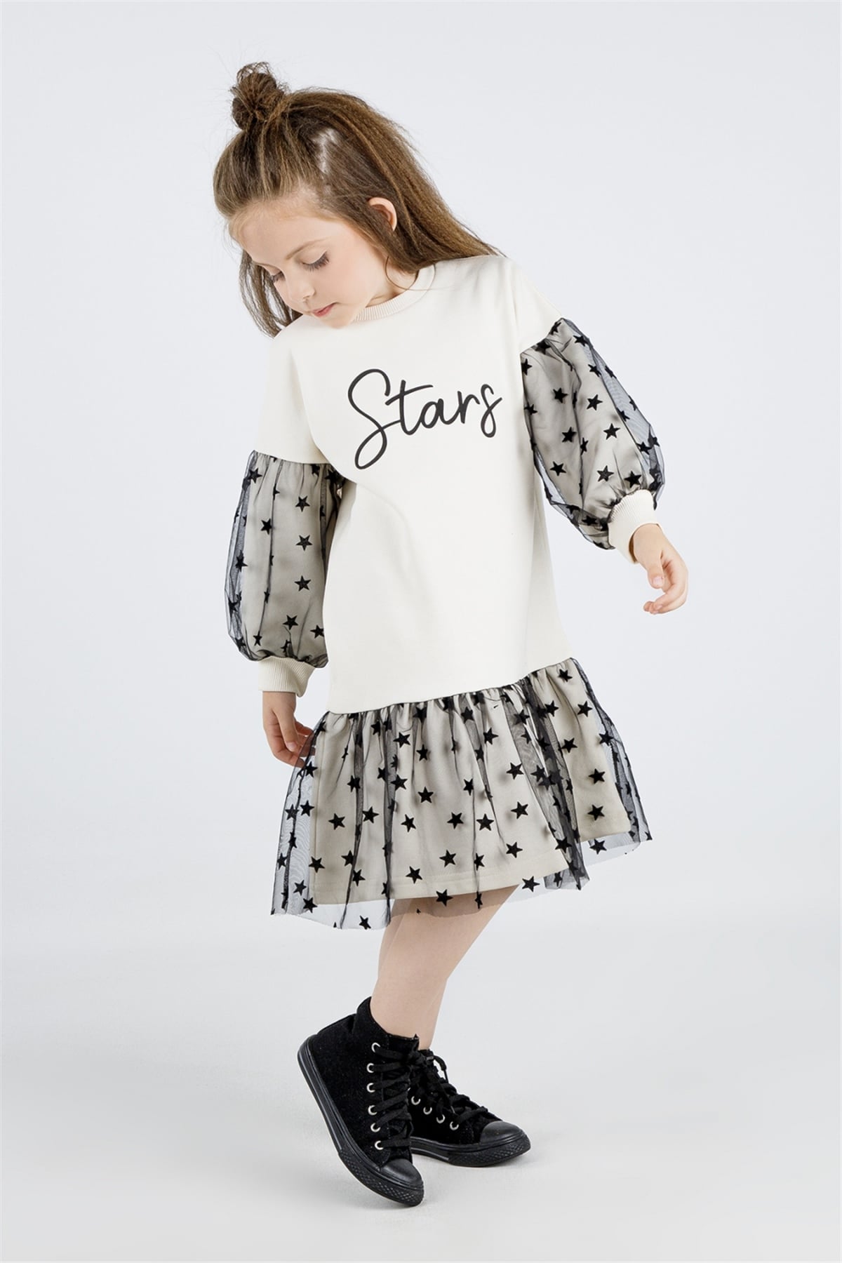 STARS KIZ ELBİSE