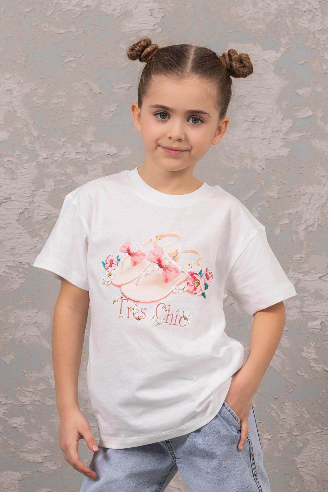 TRES CHİC YAZILI T-SHIRT