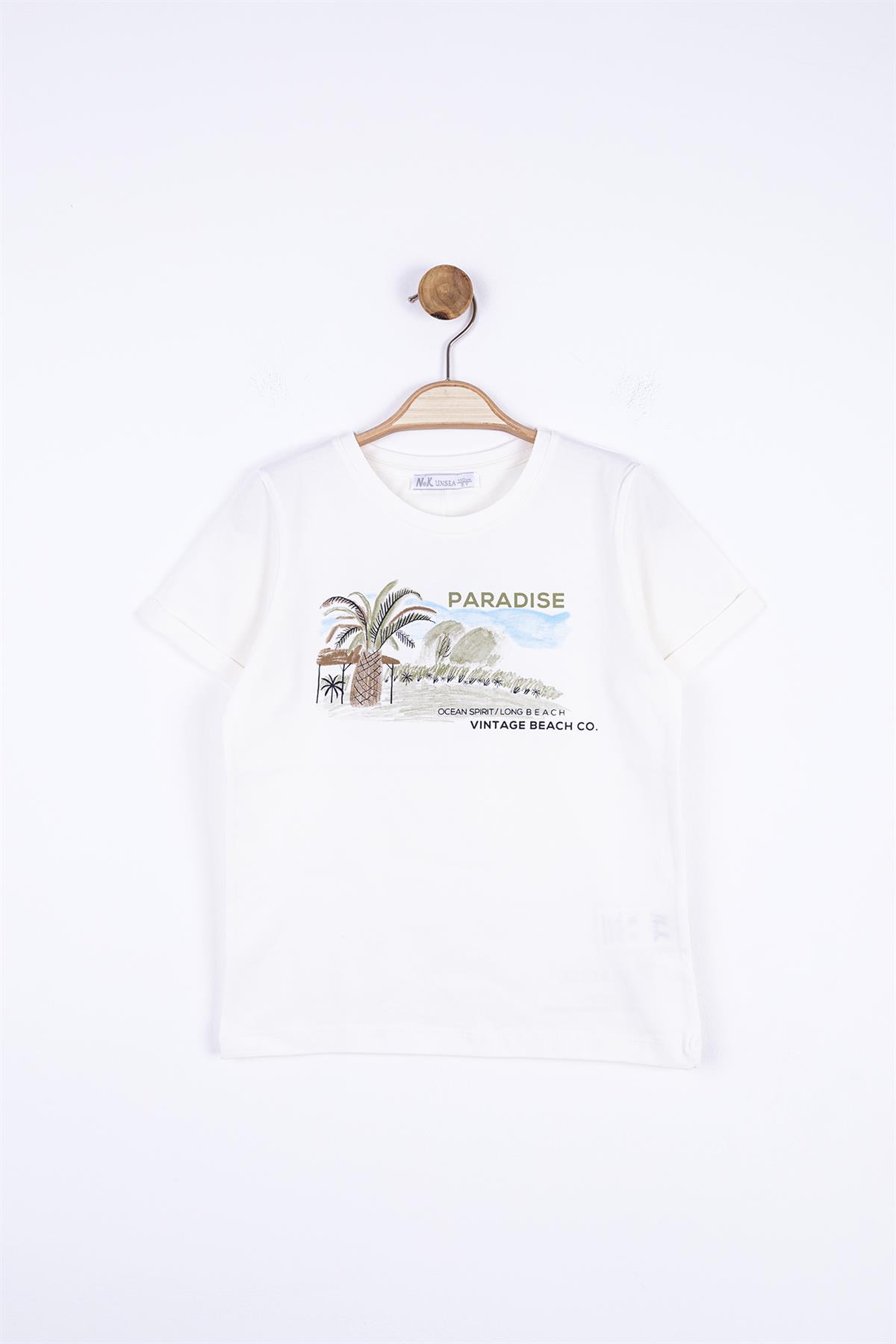 VINTAGE YAZILI T-SHIRT