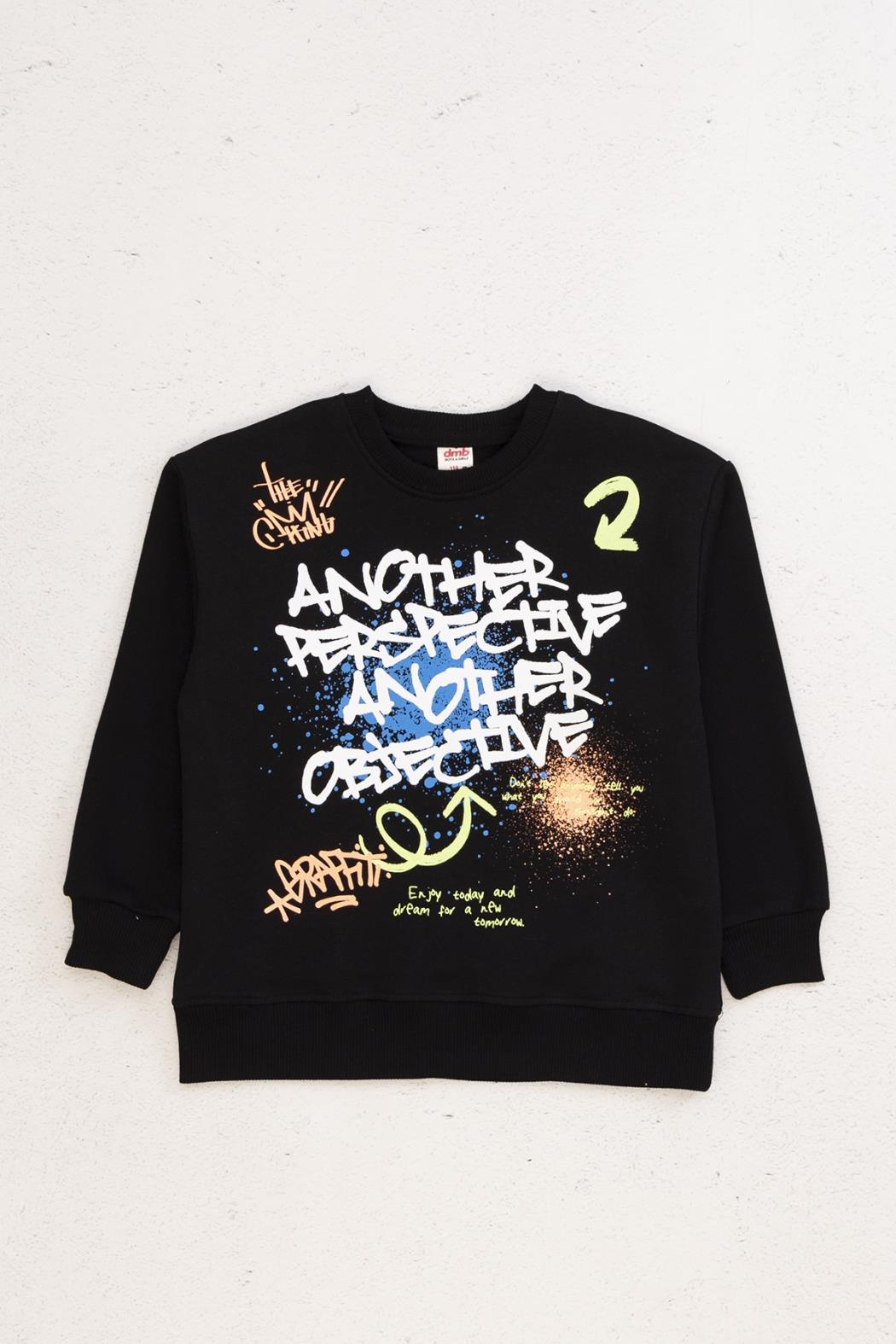 YAZILI ERKEK SWEAT