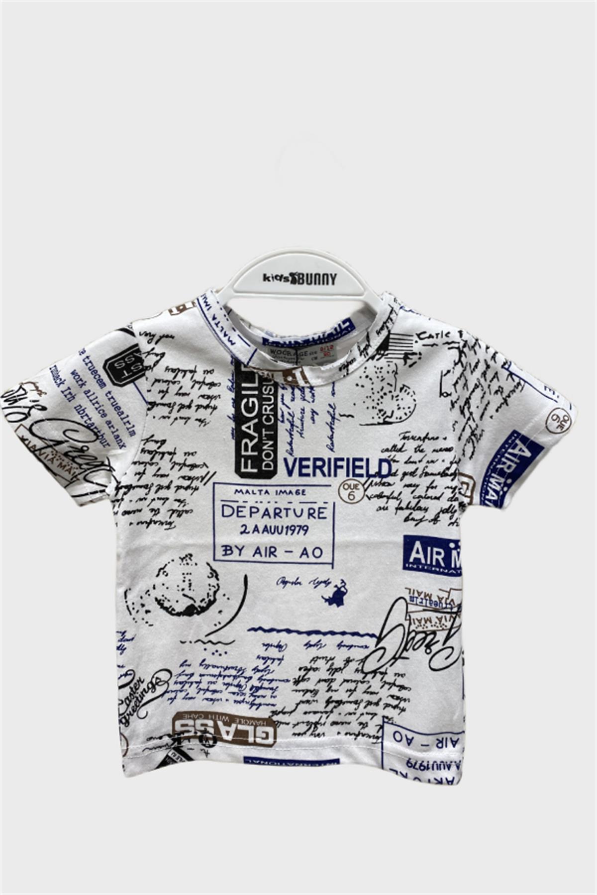 YAZILI ERKEK T-SHIRT