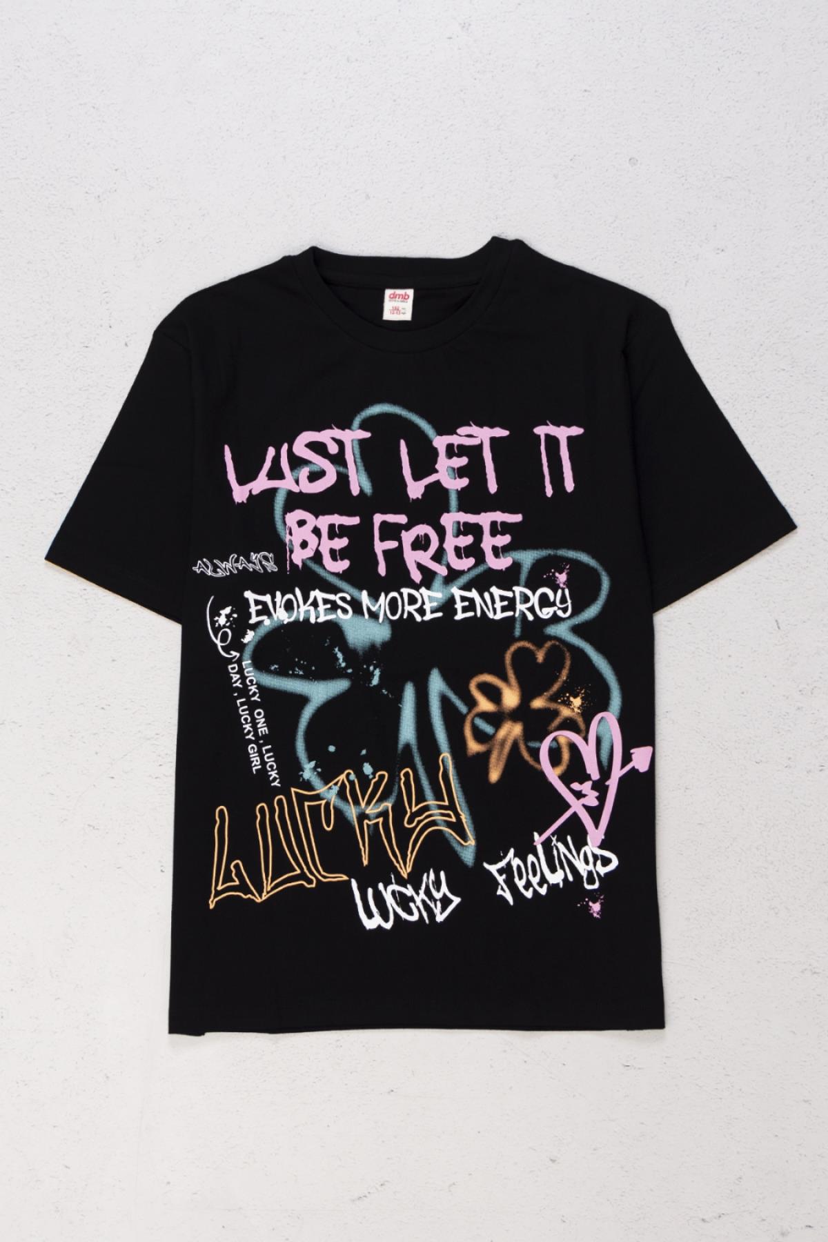 YAZILI KIZ T-SHIRT